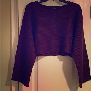 Topshop cropped sweater